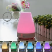 Oil Diffuser Aroma Essential Oil Cool Mist Humidifier with Adjustable Mist Mode,Waterless Auto Shut-off and 7 Color LED Lights Changing for Home Office Baby