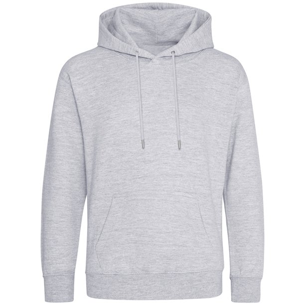 Awdis - Sudadera Just Hoods de Jaspeado para Hombre (Gris Jaspeado)
