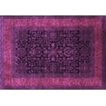 thumbnail image 1 of Ahgly Company Indoor Rectangle Persian Purple Traditional Area Rugs, 4' x 6', 1 of 4