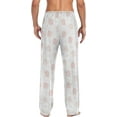 thumbnail image 2 of GZHJMY Elephant Pajama Pants for Men, Lounge Pants Lightweight Men Pajama Bottoms with Drawstring Pockets, Christmas New Year Birthday Gifts, Medium, 2 of 6