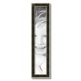 thumbnail image 2 of ArtToFrames 5" x 27" Black Panel With Silver Lip Picture Frame, 5x27 inch Multi Wood Poster Frame (WOM-5093),  Pack, 2 of 7