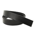 thumbnail image 1 of TISHITA Sangle de Ceinture Sans Boucle Sangle de Robe Cuir PU Mode Unisexe Remplacement Noir, 1 of 8