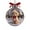 E, variant on Christmas Pet Cute Dog Flat Acrylic Decoration Dog Paw Memorial Photo Ornaments Snowflake Christmas Decorations Pet Gifts,3.14 in