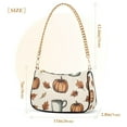thumbnail image 3 of FORMRS Womens Shoulder Bag with Chain Strap Clutch Purse Cute Tote Handbag, Fall Leaves, 3 of 7