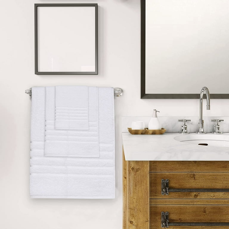 Bath Towels Set Bathroom Soft Feel Highly Absorbent Shower Face