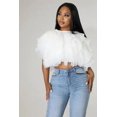 thumbnail image 1 of Women Chiffon Cape Style Shirt  2024 Summer Streetwear Elegant Chic Blouse, 1 of 7