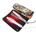 thumbnail image 3 of Hair Tool Organizer Bag with Heat Resistant Mat Removable Travel Storage Case for Hot Air Brushes Curling Irons A Large Group Of Dogs, 3 of 8