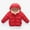 Red, variant on WOYY Boys Down Coat Solid Winter Hooded Puffer Jacket Thick Warm Outerwear Clothes