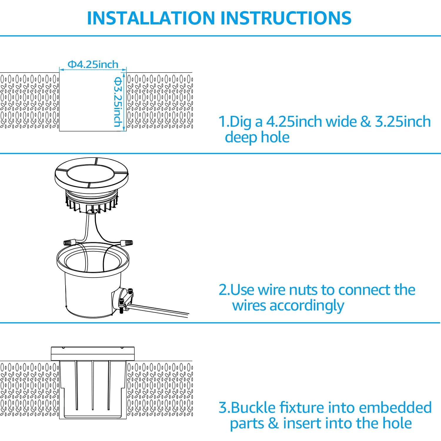 LEONLITE Low Voltage Landscape Lights