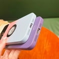 thumbnail image 5 of Magnetic for iPhone 14 Pro Max Case, Compatible with MagSafe, Camera Lens Film Protector, Logo View, Military Grade Drop Proof Gradient Phone Case (Pink Green), 5 of 8