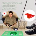 thumbnail image 2 of Yuarrent Home Office Golf Putting Training Cup Indoor Practice Training Aid Putting Hole Herramientas de golf Golf rojo Yuarrent OD2527-02B, 2 of 6