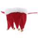 thumbnail image 3 of Navidad Teled Pears Bufanda Jingling Bell NeckerChief Cat Puppy Triangle Cuello Bufanda Pet Disfraz Accesorios (Bells de Navidad S, Rojo y Blanco), 3 of 7