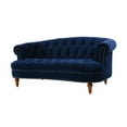 thumbnail image 2 of La Rosa 84" Chesterfield Tufted Sofa Opal Grey, 2 of 11