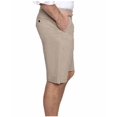 thumbnail image 2 of Jachs Mens Stretch Sateen Flat Front Shorts 42, Khaki, 2 of 3