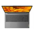 thumbnail image 4 of Lenovo IdeaPad 3i 15.6" Touchscreen FHD Laptop Computer, Intel Core i3-1115G4 (Beat i5-10210U), 16GB DDR4 RAM, 256GB PCIe SSD, WiFi 6, Bluetooth 5.1, Arctic Grey, Windows 11 S, 4 of 6