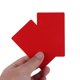 thumbnail image 5 of 2uds. Tarjetas coloridas de negocios de metal, aleación de aluminio para tarjetas de bricolaje, color rojo, 50 unidades, 5 of 5