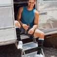 thumbnail image 3 of 4 Pairs Copper Compression Socks for Women & Men Circulation 15-20 mmhg - Better Blood Flow, Swelling, Best Support for Medical, Running, Nursing, 3 of 6