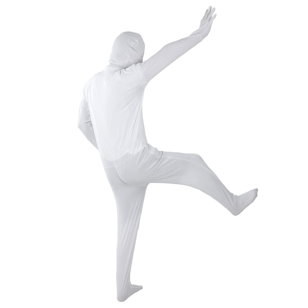Traje de cuerpo Body blanco para efecto de fotografía de video fotográfico traje de fotografía Traje de cuerpo completo Chromakey elástico Traje de tela elástica de cuerpo ANGGREK Otros