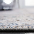 thumbnail image 5 of SAFAVIEH Tucson Leland Traditional Machine Washable Runner, 2'6" x 8', Green Blue/Beige, 5 of 9
