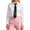 Black, variant on Women Girls Chain Neck Tie, Adjustable Pre-tied Womens Ties for Party Prom School Concert Festival Casual Red