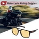 thumbnail image 2 of 1 juego de gafas de motocicleta anti-reflejo de triacetato de celulosa TR para deportes al aire libre, gafas de sol para motocross, bicicleta de tierra, lente amarilla, marco negro y naranja, 2 of 6
