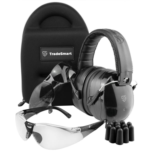 TRADESMART Hearing Protection for Shooting Range/Ear and Eye Protection