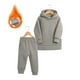 thumbnail image 2 of Conjunto con capucha para niño pequeños Gibobby Otoño Invierno Cálido Grueso Algodón Sólido Manga larga, 2 of 3