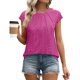 thumbnail image 1 of mfyjkho Tops Bohemios Para Mujer, Blusa Holgada De Manga Corta Con Lentejuelas Y Cuello Redondo Para Mujer Tops Para Hacer Ejercicio Para Mujer M, 1 of 8