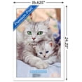 thumbnail image 3 of Keith Kimberlin - Momma and Kitten Wall Poster, 14.725" x 22.375", Framed, 3 of 5