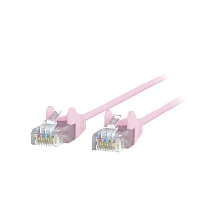 UPC: 0745883804788 | BELKIN CAT6 SLIM 28AWG CABLE -PINK -10FT