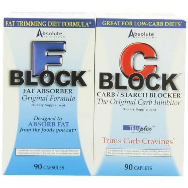 Absolute Nutrition, Carb Blocker and Fat Blocker, Dynamic Duo