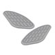 thumbnail image 3 of 2x Papas de tanque de motocicletas calcomanías no lipas fáciles de instalación de la instalación pegatinas protectores de reparación piezas de Gris, 3 of 8