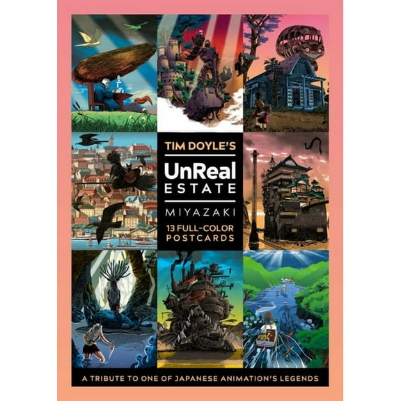 Tim Doyle's Unreal Estate: Miyazaki Postcards, (Hardcover)