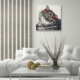 thumbnail image 5 of Epic Art 'Hippie Cat I' by Carolee Vitaletti, Acrylic Glass Wall Art, 24"x24", 5 of 5