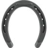 Diamond Bronco Toed and Heeled Horseshoe, NO 00, 4-3/4 in L x 4-1/4 in W, 5/16 in Thick, Steel