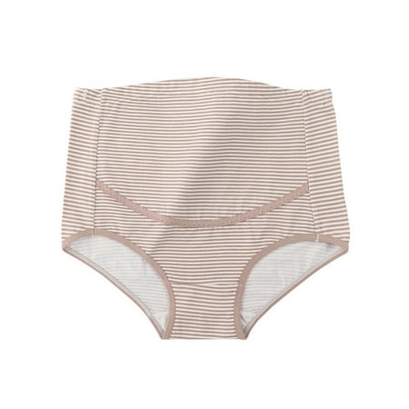 Wdfiry Maternity Underwear Over Bump High Waist Full Coverage Pregnancy Panties Belly Support Maternity Clothes for Women Plus Size Maternity Panties