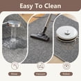 thumbnail image 6 of VUNATE Kitchen Rugs 17"x30" Woven Non Slip Kitchen Mat, Absorbent Washable Kitchen Rug with Durable Backing, Soft Low Profile Floor Mat for Kitchen Sink, Entryway, Laundry Room Gray, 6 of 7