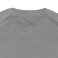 thumbnail image 4 of Fwqbns Men's Compression Shirt Short Sleeve Quick Dry Workout T-Shirt Athletic Gym Running Top Moisture Wicking Base Layer Gray, 4 of 8