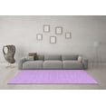 thumbnail image 3 of Ahgly Company Indoor Rectangle Abstract Purple Contemporary Area Rugs, 7' x 10', 3 of 4
