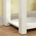 thumbnail image 3 of Furniture of America Kristof Wood 1-Shelf Console Table in Glossy White, 3 of 6