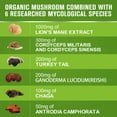 thumbnail image 3 of Beworths Organic Lion's Mane Mushroom, Mushroom Complex Supplement 1000mg - 120 Capsules, 3 of 9