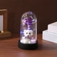 thumbnail image 5 of Adornos De Plástico 1Pcs Valentine's Day Preserved Flower and Bear Bow Rose Ornament with Ambient LED Night Light Romantic Decorative Gift for Desktop or Bedside 8.5x15.5CM JASKFLY, 5 of 8