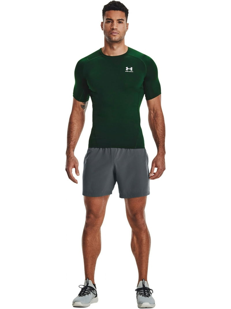 Under Armour Men's HeatGear Compression T-Shirt (Forest Green