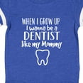 thumbnail image 4 of Inktastic Future Dentist Like Mommy Boys or Girls Baby Bodysuit, 4 of 5
