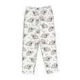 thumbnail image 4 of Goofa Cartoon Koala Printed Soft Pajama Pants for Women, Wide Leg Comfy Casual Lounge Yoga Pants-X-Large, 4 of 9