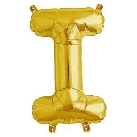Efavormart 16 Shinny Gold Foil Balloons Letter Balloons For Wedding Party Decorations Graduation New Year Eve Party Supplies - I