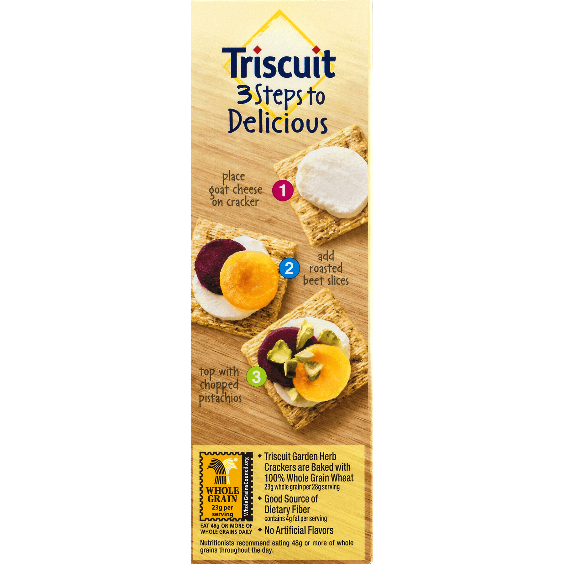 Nabisco Triscuit Garden Herb Crackers, 9 hq pic