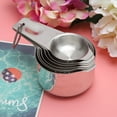 thumbnail image 4 of Stainless Steel Cake Baking Measuring Kit Ergonomic Design For Household Milk Tea Shop With [7] Cups, 4 of 7