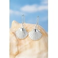 thumbnail image 6 of Beach Summer Seashell Clam Boho .925 Sterling Silver Dangle Earrings | Earrings for Women | Sterling Silver Earrings | Dangle Earrings For Women, 6 of 9