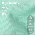 thumbnail image 4 of Ruisita 6 Pack Baby Toddler Girls Cotton Bike Shorts Soft Girl Thickened Cartwheel Shorts Solid Safety Dance Short for Kids, 4 of 9